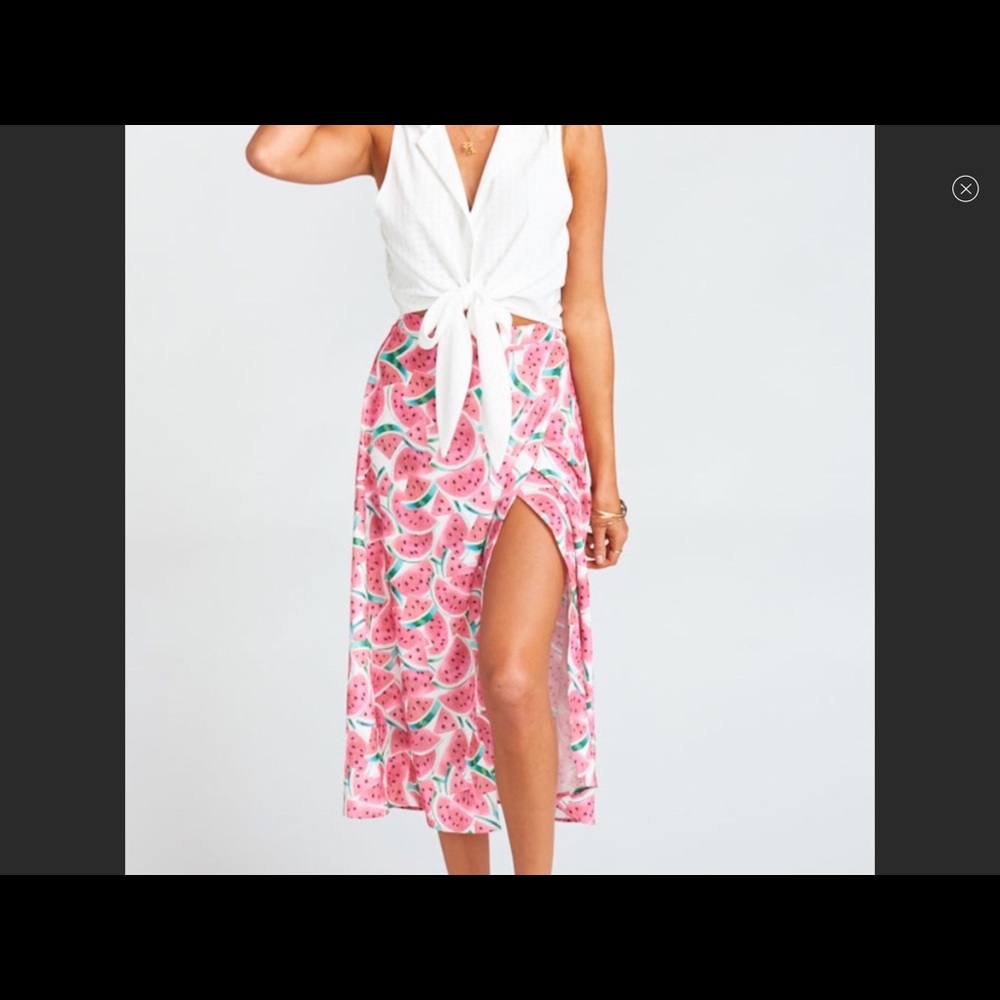 ISO Show Me Your MuMu One in a Melon Skirt L/XL 🍉